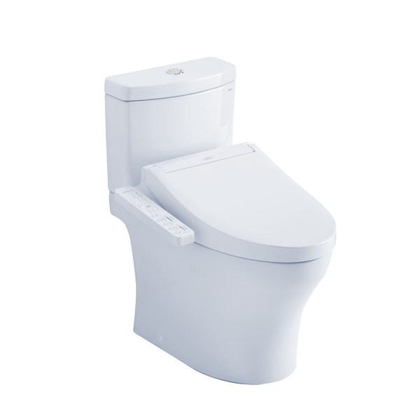 TOTO Aquia® DualFlush Elongated Bidet Toilet with High Efficiency